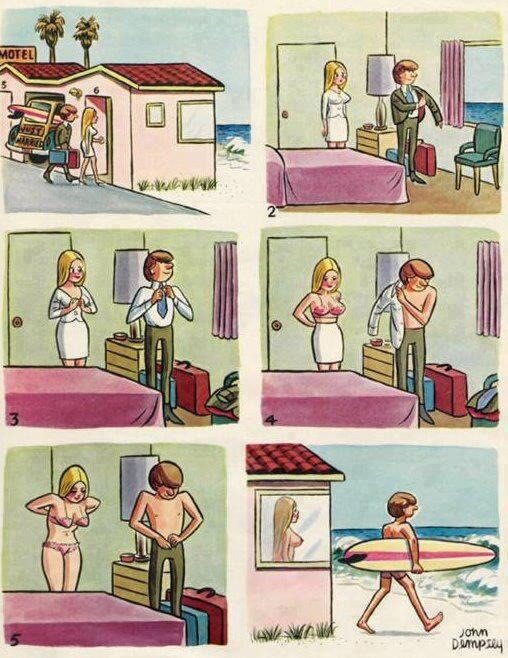 surf cartoon